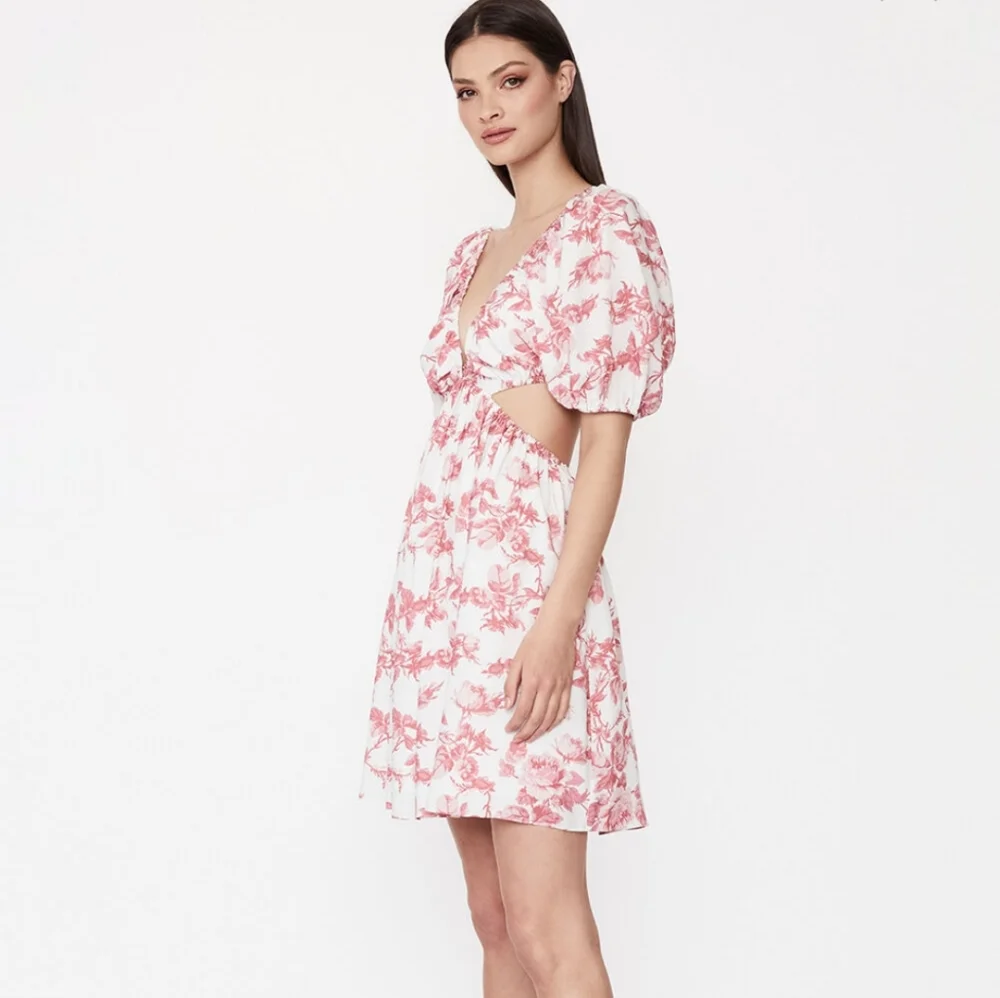 Bardot Eden Floral Minidress in pinkish/red BARDOT - Picture 1 of 7